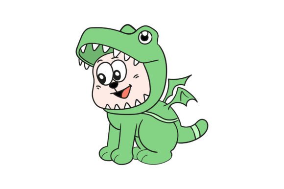Download A Little Dog in a Dinosaur Costume - Dinosaur costume Collection