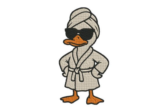Download Funny Duck Embroidery Design - Funny Collection