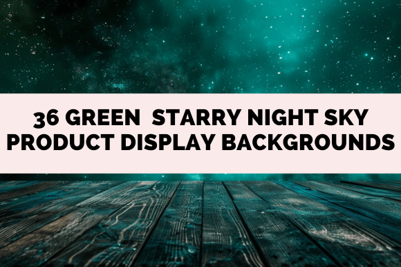 Download Green Starry Night Sky Background - Night sky background Collection