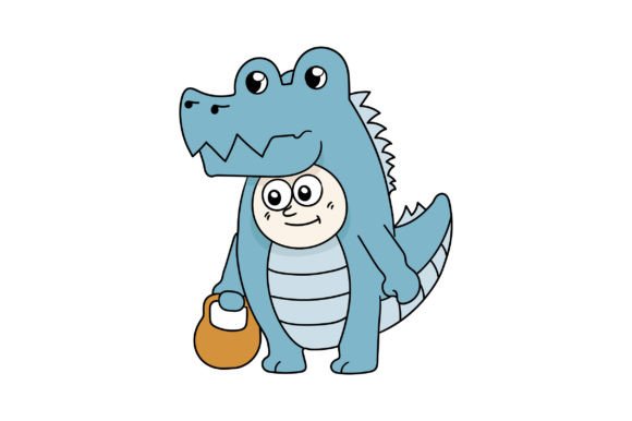 Download A Little Boy in a Dinosaur Costume - Dinosaur costume Collection