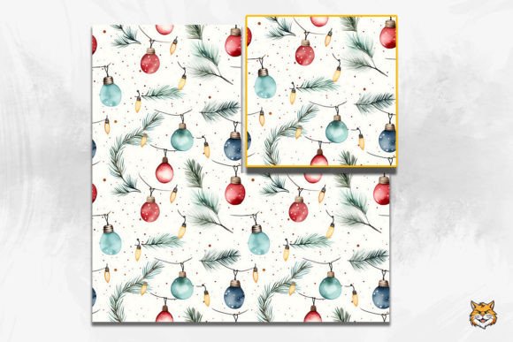 Download Christmas Lights Seamless Pattern - Premium Resources