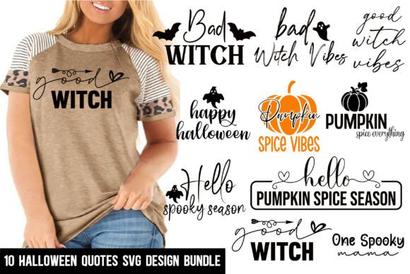 Download Funny Halloween Quotes Svg Design Bundle - Funny Collection