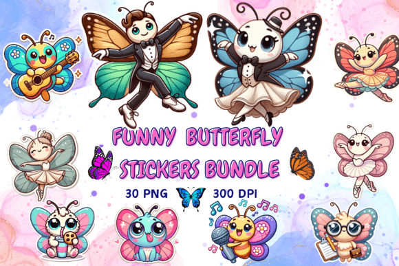 Download FUNNY BUTTERFLIY BUNDLE - Funny Collection