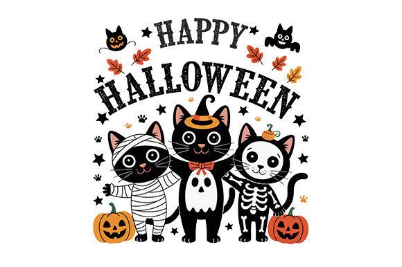 Download Funny Halloween Cat Png Spooky Cat Png - Funny Collection